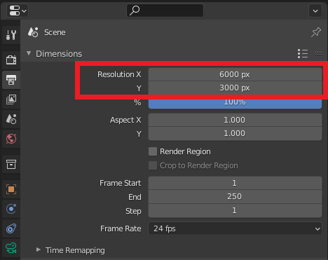 blender output properties