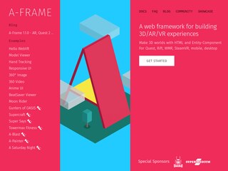 A-Frame web 3d engine