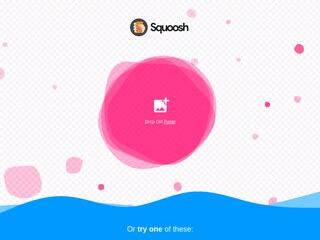 Squoosh an image reducer