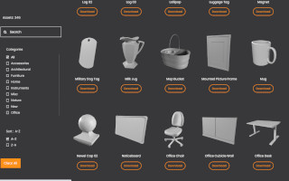 The Base Mesh, a collection of 250 free 3d models