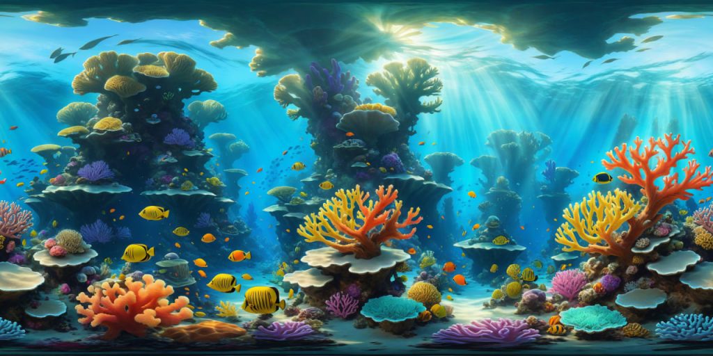 Coral 360° panorama